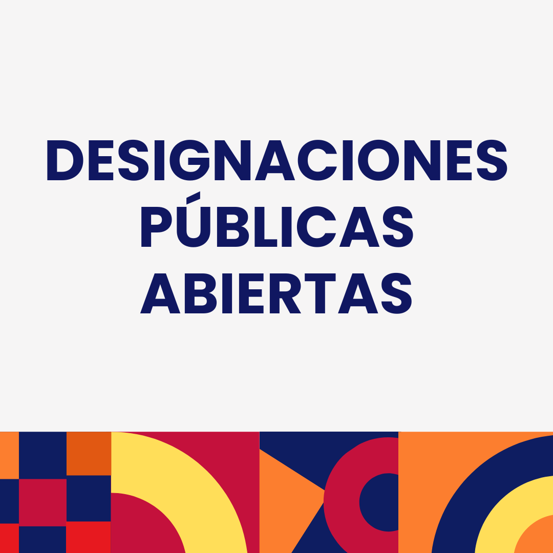 Designaciones Públicas Abiertas